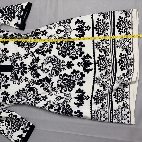 Neiman Marcus Exclusive 100% Silk Long Sleeve Dress - Picture 7 of 12